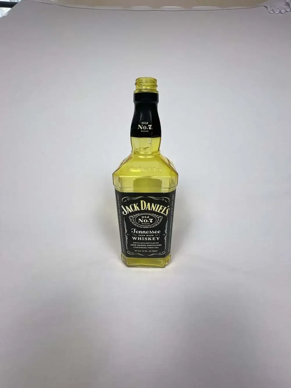 Jack Daniel's Old No. 7 Empty Tennessee Whiskey Glass Bottle